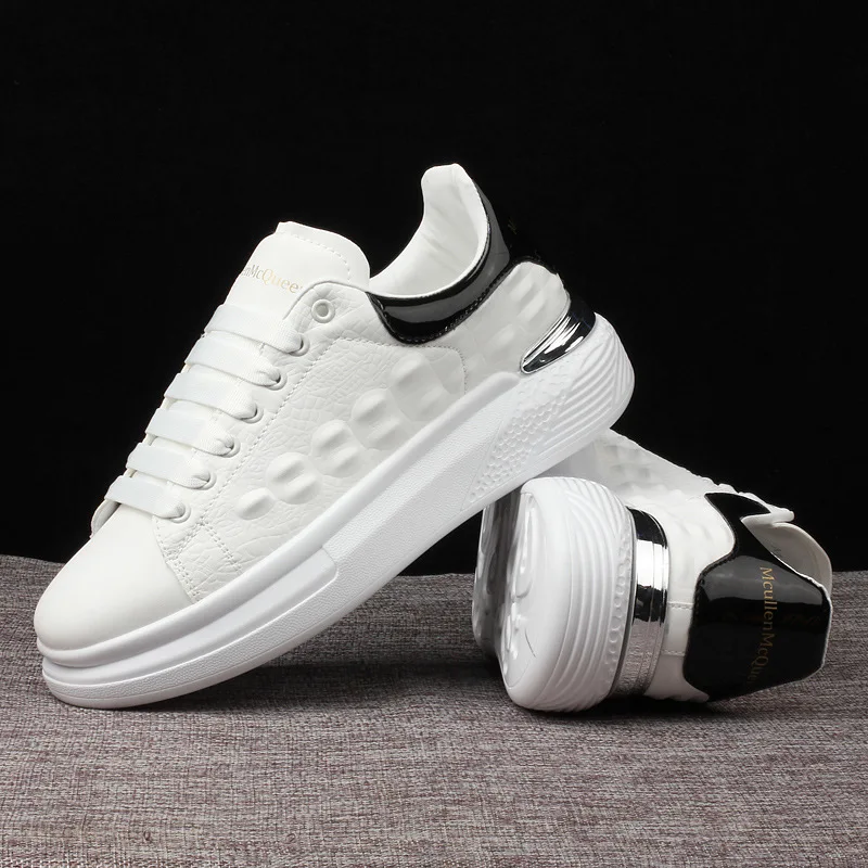 

Men's Shoes Casual Shoes Crocodile Thick Soled Couple Sneakers Designer Breathable and High Rise Women's Sneakers Tennis Shoes