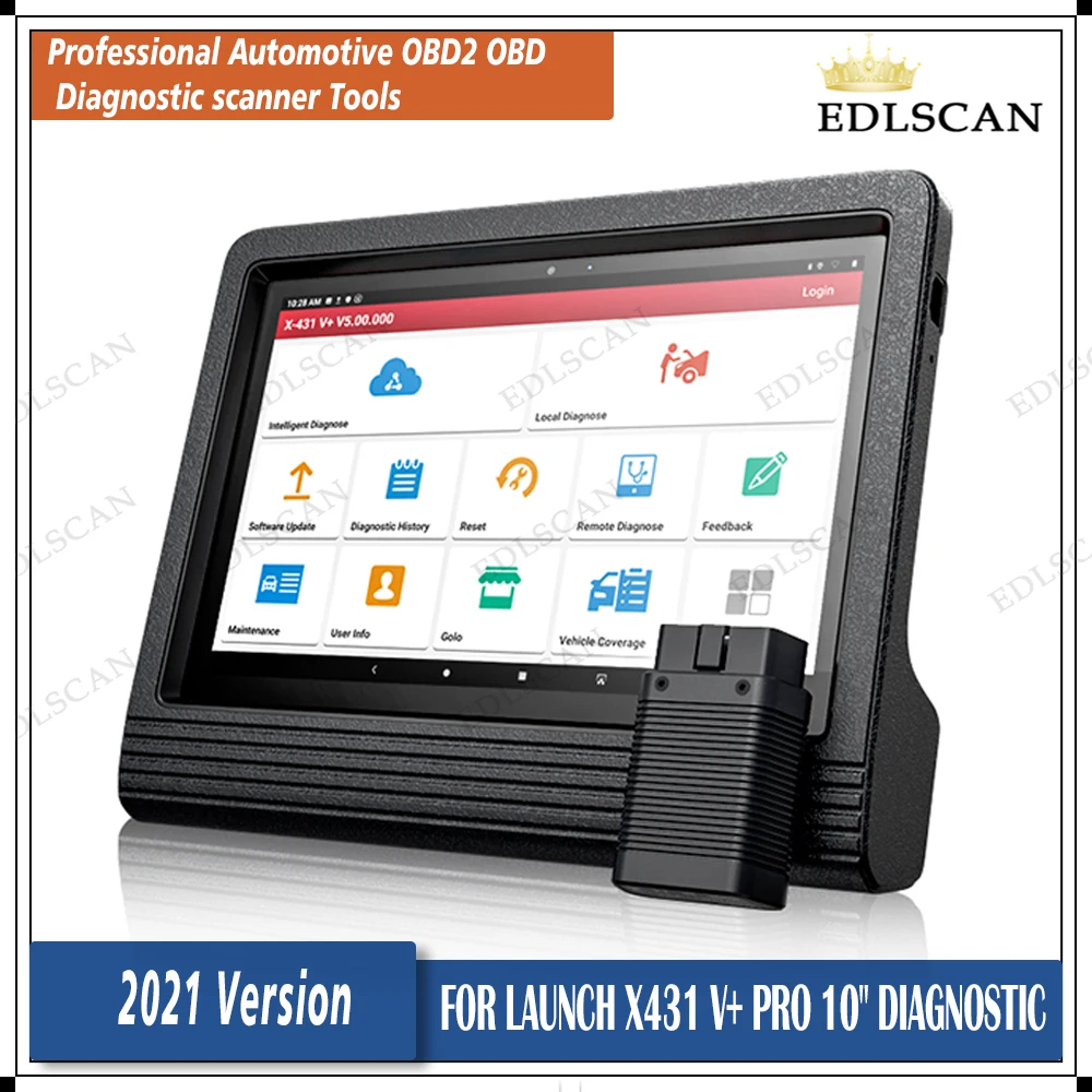 OBD2 Scanner For LAUNCH X431 V+ PRO 10" Diagnostic Tool Intelligent System Automotive Scanner Scan Tools
OBD2 Scanner For LAUNCH X431 V+ PRO 10" Diagnostic Tool Intelligent System Automotive Scanner Scan Tools