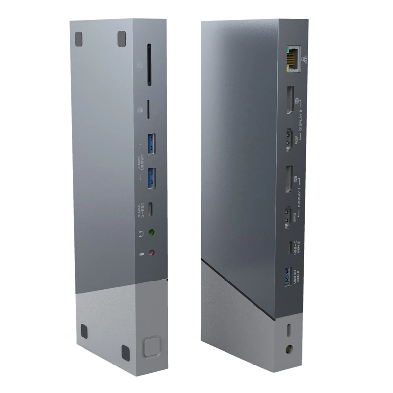 Док-станция 16 в 1 Displaylink, многопортовый USB-концентратор Rj45 Ethernet USB C USB 3,2 GEN2, хаб с поддержкой процессора M1
Док-станция 16 в 1 Displaylink, многопортовый USB-концентратор Rj45 Ethernet USB C USB 3,2 GEN2, хаб с поддержкой процессора M1