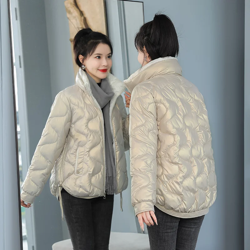 Женская куртка, новинка 2022, зимние парки, Женские глянцевые пуховые хлопковые куртки, Повседневная теплая парка с воротником-стойкой, корот...
Женская куртка, новинка 2022, зимние парки, Женские глянцевые пуховые хлопковые куртки, Повседневная теплая парка с воротником-стойкой, корот...