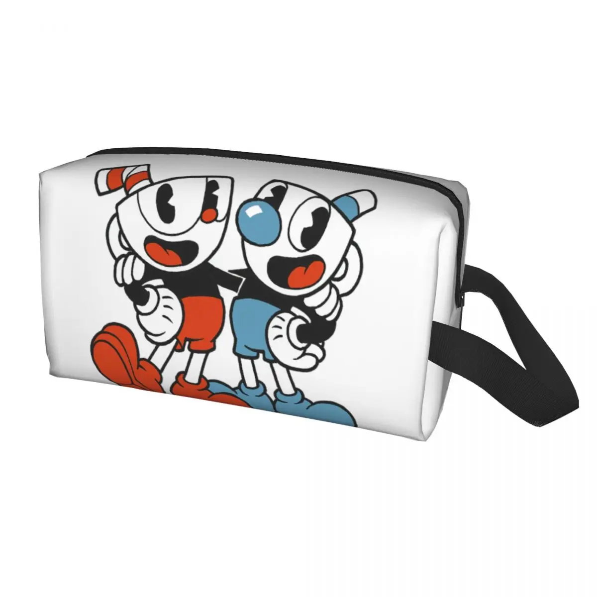 Funny Cuphead And Mugman Makeup Bag Women Travel Cosmetic Organizer Cute Cartoon Game Storage Toiletry Bags
Funny Cuphead And Mugman Makeup Bag Women Travel Cosmetic Organizer Cute Cartoon Game Storage Toiletry Bags