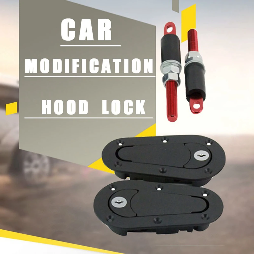 Car Modification Hood Lock Engine Hood Lock Universal Racing Hood Lock with Lock/without Lock
Car Modification Hood Lock Engine Hood Lock Universal Racing Hood Lock with Lock/without Lock
