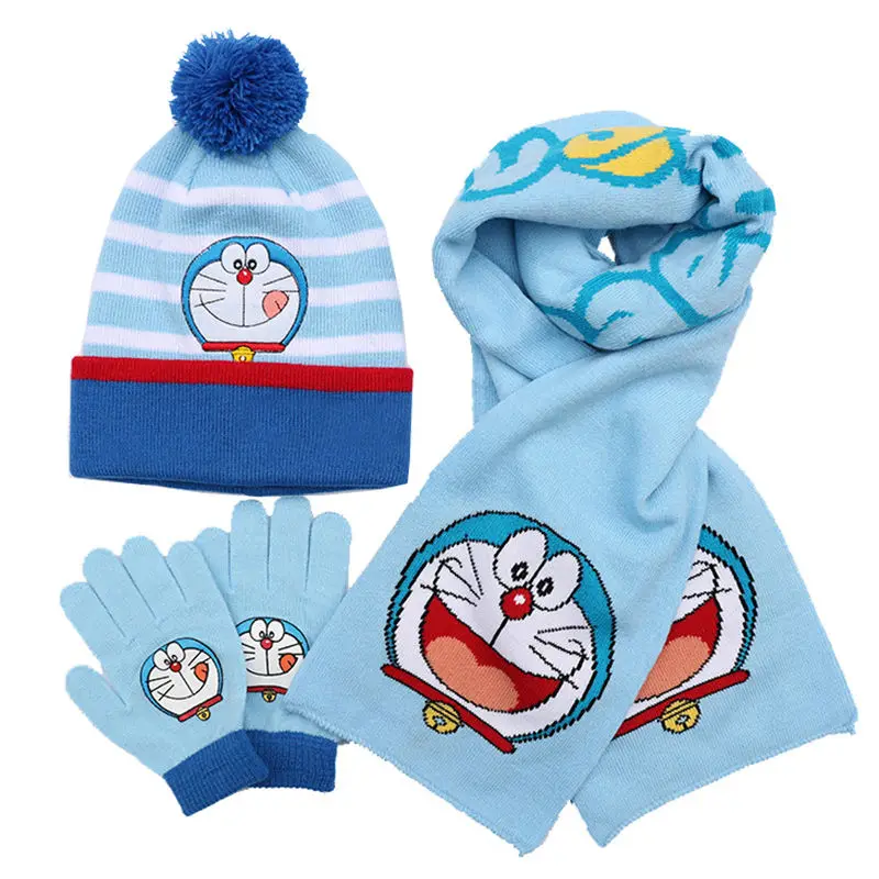 Детская шапка Doraemon Bandai, шарф, перчатки, шапка Doraemon, шерстяная шапка, осень и зима
Детская шапка Doraemon Bandai, шарф, перчатки, шапка Doraemon, шерстяная шапка, осень и зима