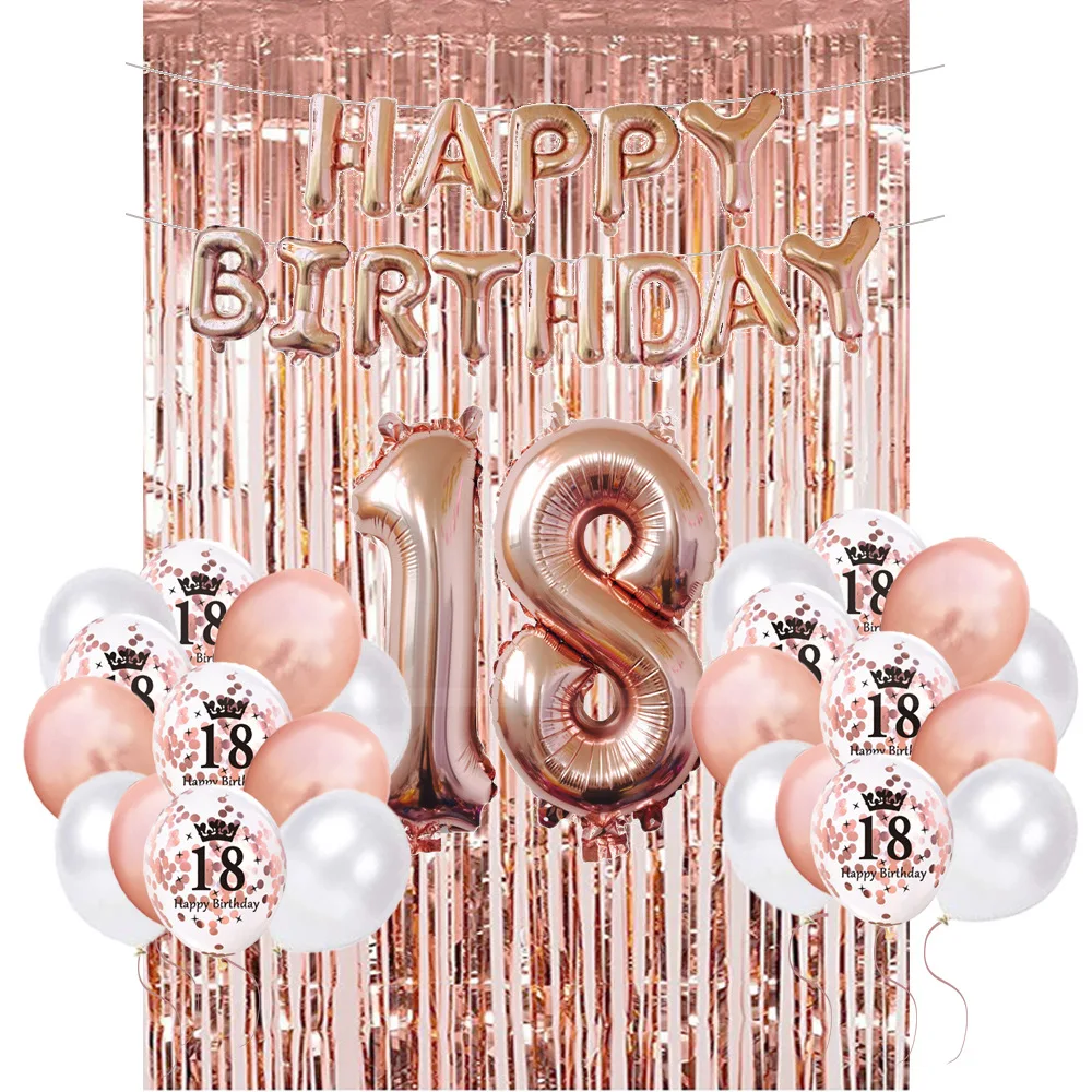 30 40 18 Happy Birthday Pastel Balloon Pink Balloons Digits Girl's Party Decoration Accessories Kit Foil Balloons Woman Backgrou
30 40 18 Happy Birthday Pastel Balloon Pink Balloons Digits Girl's Party Decoration Accessories Kit Foil Balloons Woman Backgrou