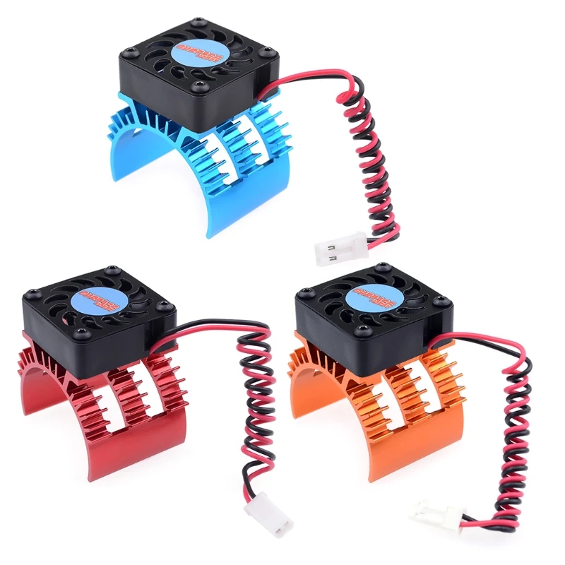 Metal Cooling Fan RC Motor Heat Sink For 1/10 Car 540 550 3650 Size Brushless Engine Motor Durable Car Accessories A2UB
Metal Cooling Fan RC Motor Heat Sink For 1/10 Car 540 550 3650 Size Brushless Engine Motor Durable Car Accessories A2UB