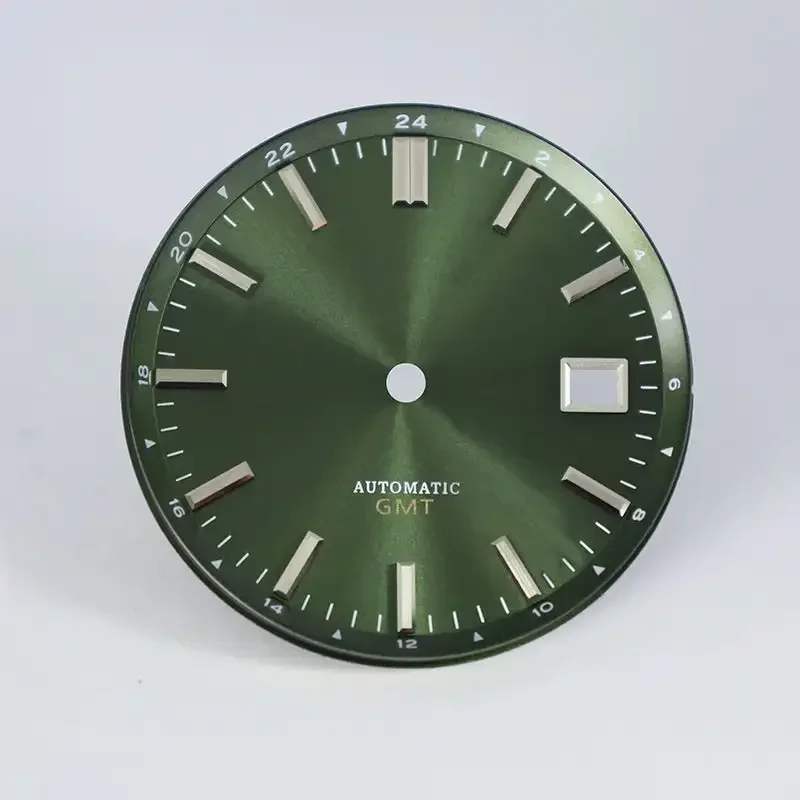 Циферблат GMT Sunburst 32 5 мм для корпуса 40 44GS NH34 механические мужские часы часть