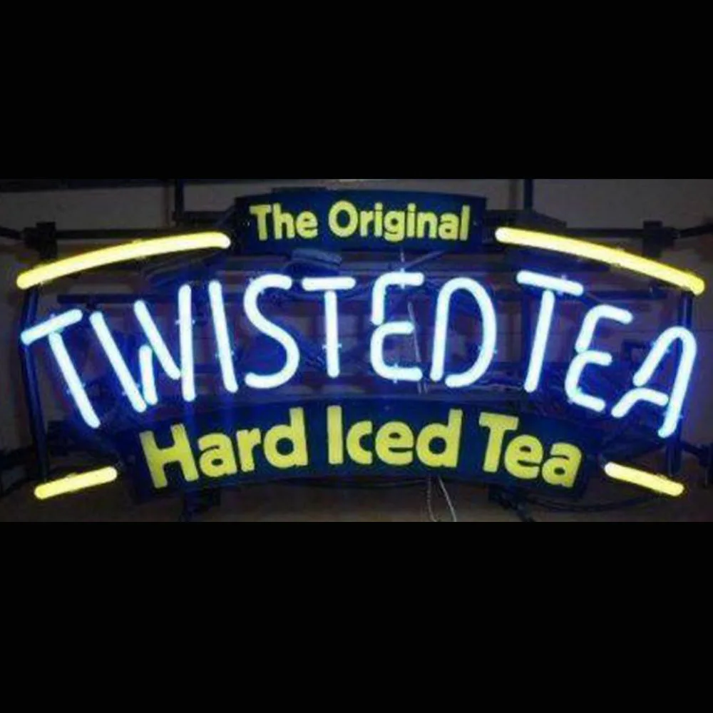 TWISTED TEA Print THE ORIGINAL HARD ICED Neon Light Sign Custom Handmade Real Glass Tube Advertise Display Lamp Room Decor 17X8"
TWISTED TEA Print THE ORIGINAL HARD ICED Neon Light Sign Custom Handmade Real Glass Tube Advertise Display Lamp Room Decor 17X8"