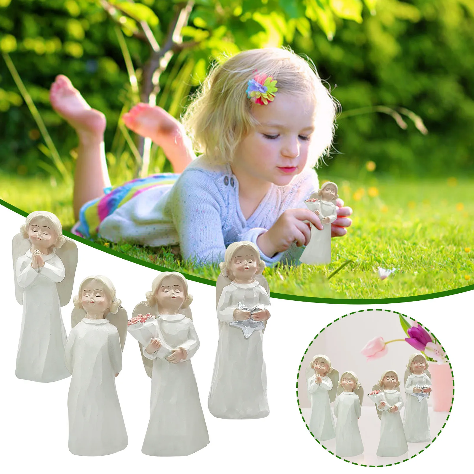 Second Christmas Ornament Figurine Ornament Garden Daughter and Home Mother Decor Art Angel Fairies Decoration & Create Ornament
Second Christmas Ornament Figurine Ornament Garden Daughter and Home Mother Decor Art Angel Fairies Decoration & Create Ornament