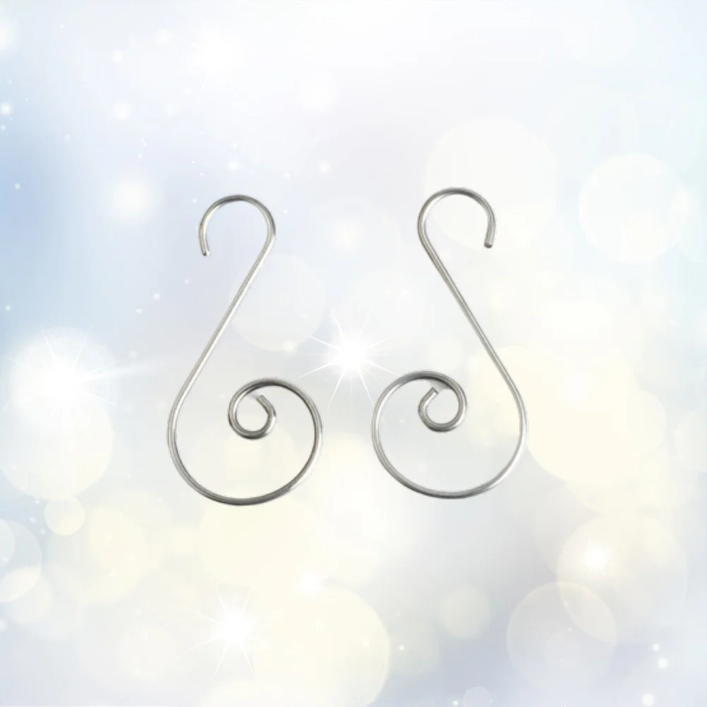 Christmas Hooks Hookhangers Shaped Tree Hanger Ornament Wreath Steelwire Hangingmetal Holiday Swirl Bauble Multifunctional Daily 
Christmas Hooks Hookhangers Shaped Tree Hanger Ornament Wreath Steelwire Hangingmetal Holiday Swirl Bauble Multifunctional Daily