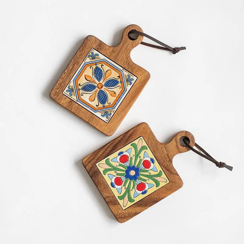 Japanese style acacia wood flower brick pot mat, wooden anti scald plate mat, solid wood meal mat, soup pot sand pot anti scald
Japanese style acacia wood flower brick pot mat, wooden anti scald plate mat, solid wood meal mat, soup pot sand pot anti scald