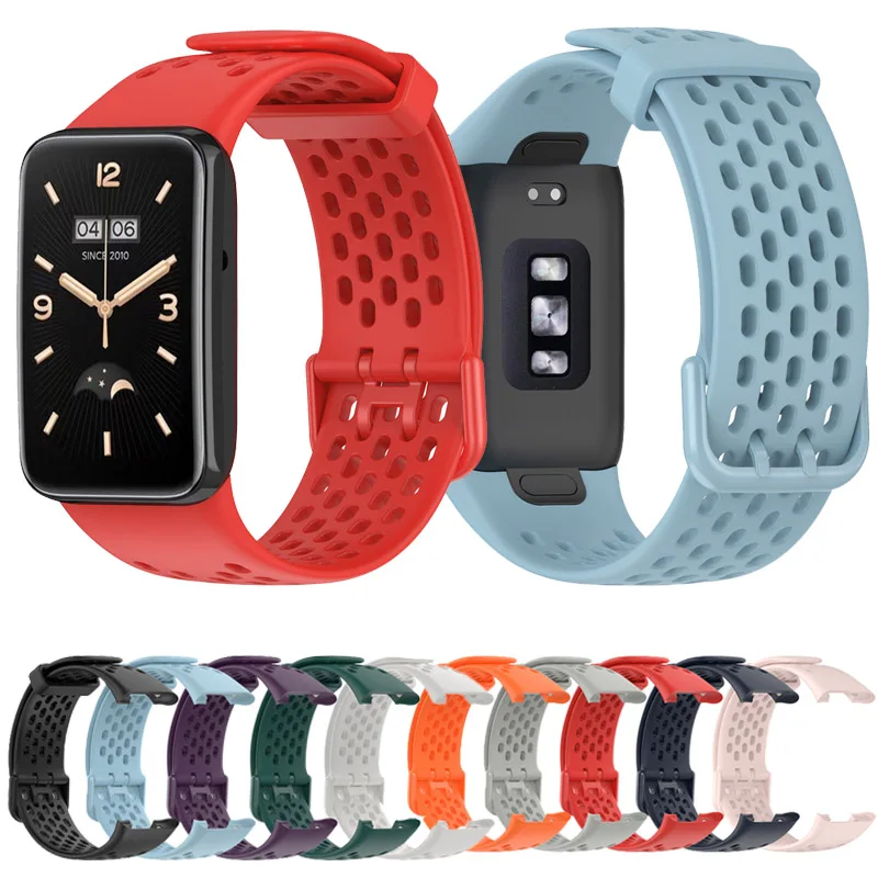 Soft Silicone Wrist Strap For Xiaomi Mi Band 7 pro Smart Watch Replacement Sport Bracelet Wristband For Mi Band 7 Pro Correa
Soft Silicone Wrist Strap For Xiaomi Mi Band 7 pro Smart Watch Replacement Sport Bracelet Wristband For Mi Band 7 Pro Correa