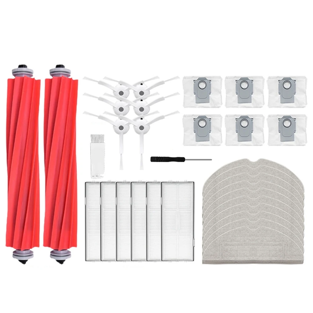 Replacement Accessories Kits for Xiaomi Roborock G10S G10S PRO S7 MaxV Ultra T8 PLUS Robotic Vacuum Cleaner
Replacement Accessories Kits for Xiaomi Roborock G10S G10S PRO S7 MaxV Ultra T8 PLUS Robotic Vacuum Cleaner