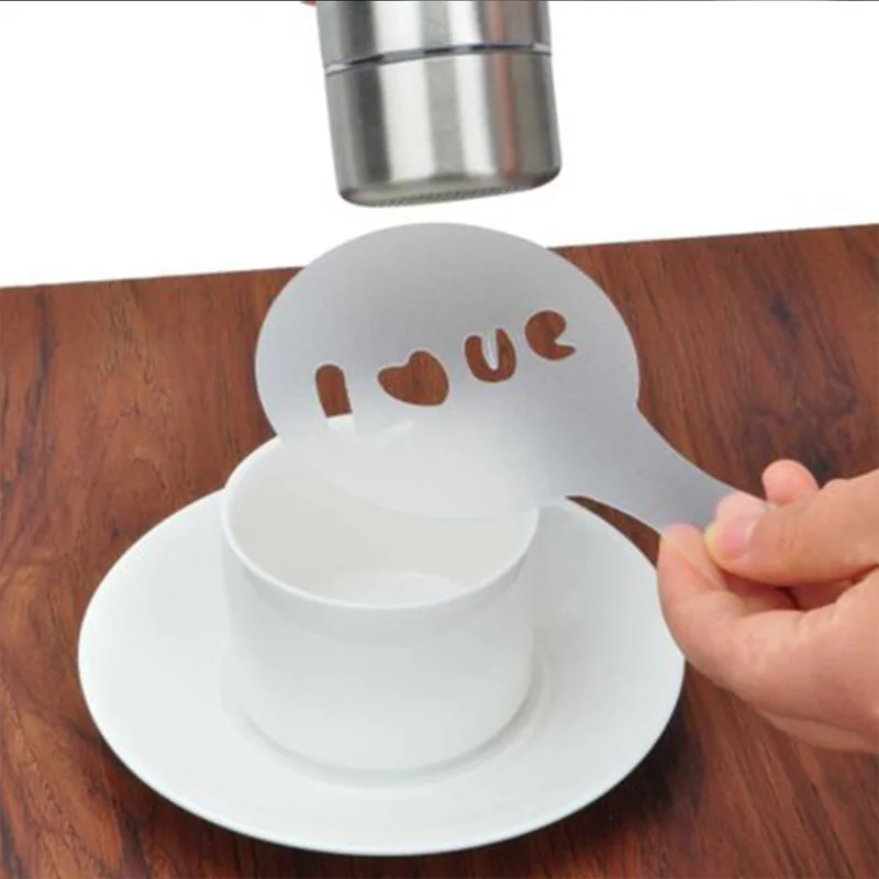16pcs Cappuccino Latte Coffee Stencils Mixed Styles Duster Cake Mold Spray Coffee DIY Art Stencils Coffee Decorating Accessories
16pcs Cappuccino Latte Coffee Stencils Mixed Styles Duster Cake Mold Spray Coffee DIY Art Stencils Coffee Decorating Accessories