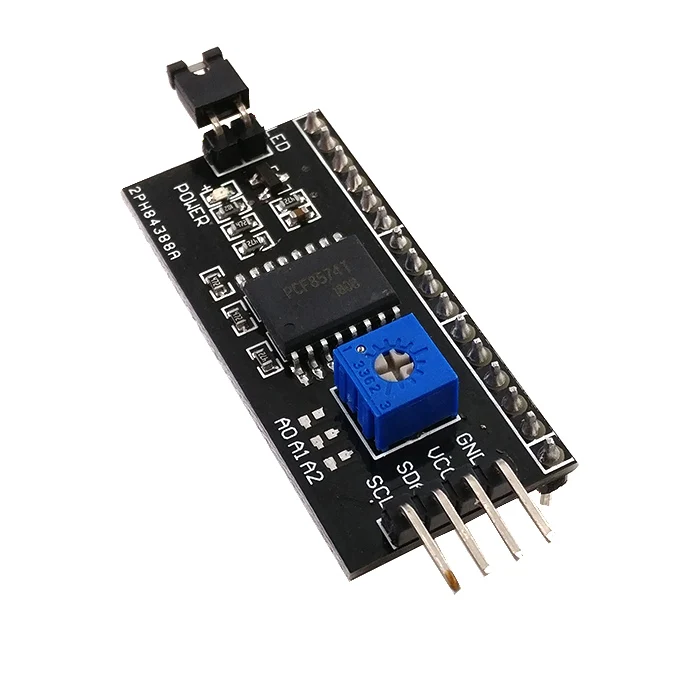 IIC/I2C/interface LCD1602 adapter board function library LCD2004 adapter version PCF8574 expansion board
IIC/I2C/interface LCD1602 adapter board function library LCD2004 adapter version PCF8574 expansion board