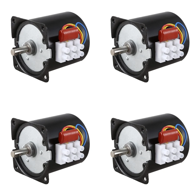 4X Synchronous Motor 15RPM 60KTYZ 220V 14W Permanent Magnet Synchronous Gear Motor Small Motor
4X Synchronous Motor 15RPM 60KTYZ 220V 14W Permanent Magnet Synchronous Gear Motor Small Motor