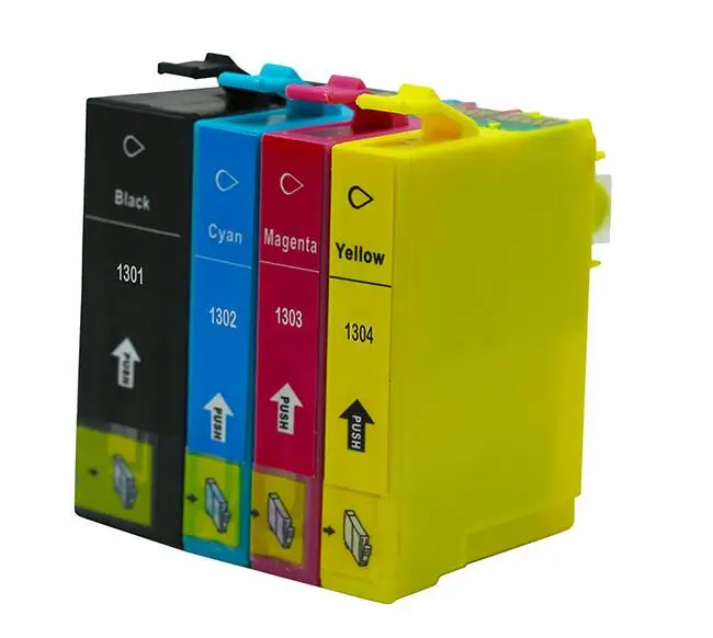 YOTAT Compatible Ink cartridge T1301 T1302 T1303 T1304 for Epson Stylus SX525WD SX535WD SX620FW Workforce 3010DW 3520
YOTAT Compatible Ink cartridge T1301 T1302 T1303 T1304 for Epson Stylus SX525WD SX535WD SX620FW Workforce 3010DW 3520