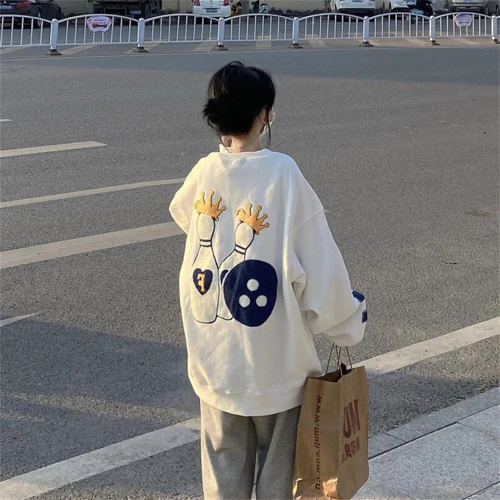 Female Students Printed Y2k Girls Letter Autumn Fashion Loose Women Duck Kawaii Casual White Korean Spring Sweatshirts
Female Students Printed Y2k Girls Letter Autumn Fashion Loose Women Duck Kawaii Casual White Korean Spring Sweatshirts