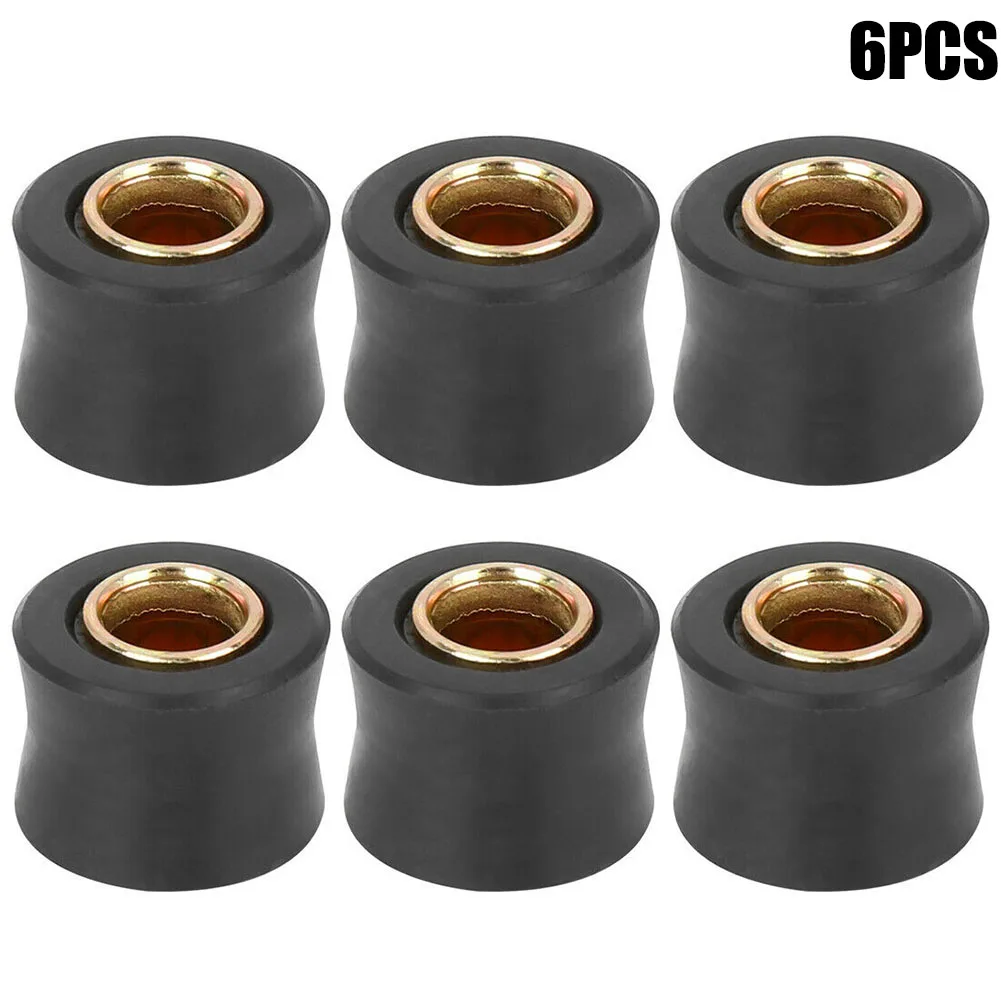 6pcs Universal Motorbike 10mm Rear Shock Absorber Cushion Rubber Ring Bushing Spare Part Fit For Dual Sport Off-Road Street
6pcs Universal Motorbike 10mm Rear Shock Absorber Cushion Rubber Ring Bushing Spare Part Fit For Dual Sport Off-Road Street