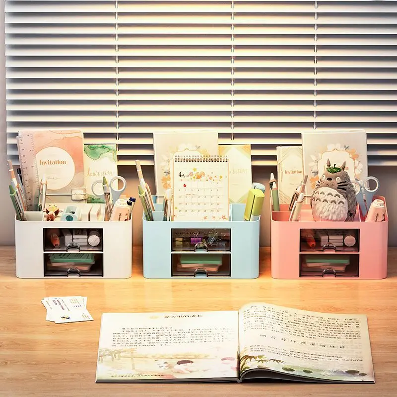 Drawer Storage Box Children Girl Student Office Desktop Decoration Pen Holder Drawer Desktop Organizer Stationery Storage Box
Drawer Storage Box Children Girl Student Office Desktop Decoration Pen Holder Drawer Desktop Organizer Stationery Storage Box