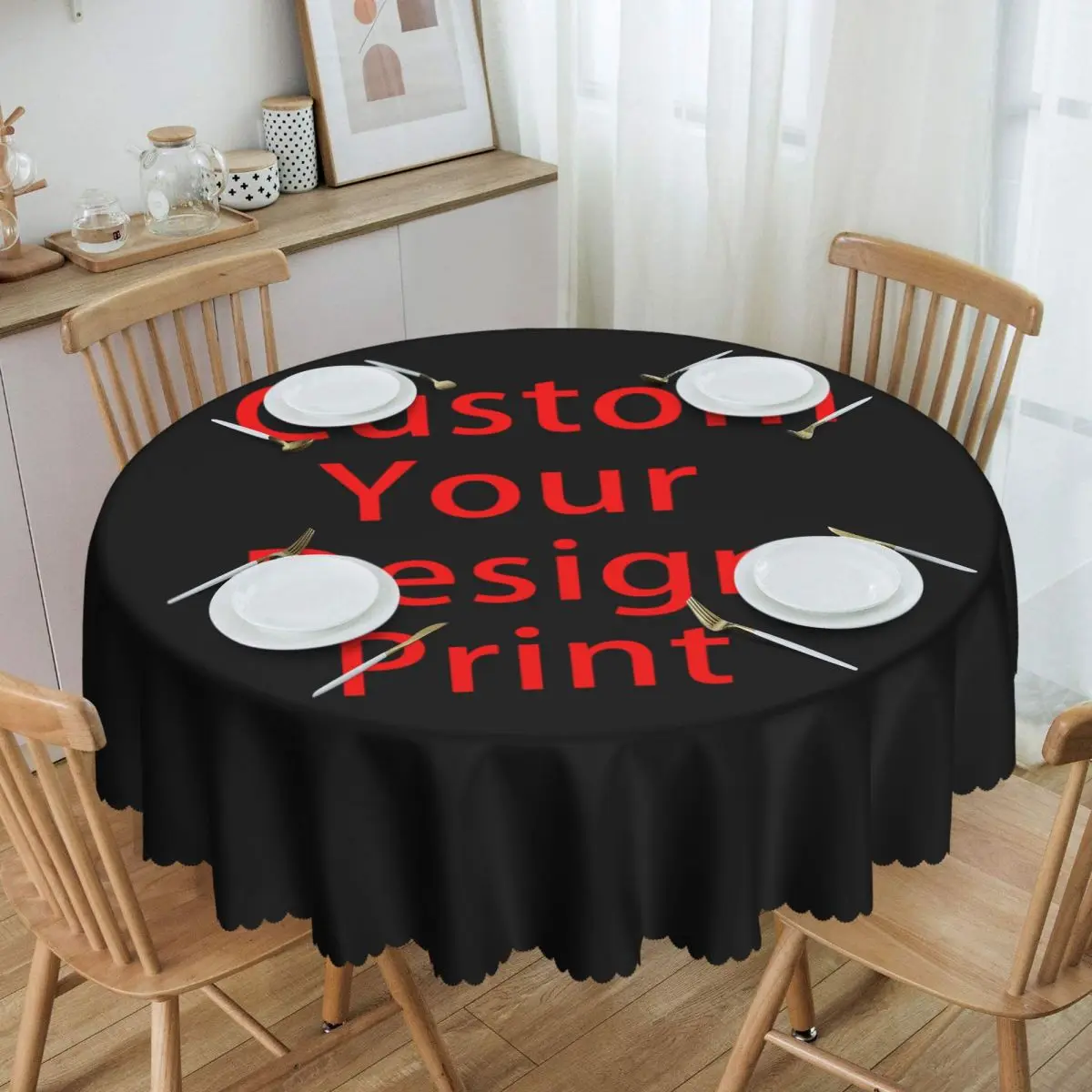 Round Custom Your Design Table Cloth Oilproof Tablecloth 60 inch Table Cover for Kitchen Dinning
Round Custom Your Design Table Cloth Oilproof Tablecloth 60 inch Table Cover for Kitchen Dinning