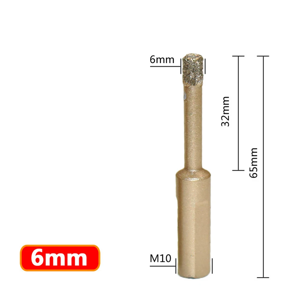 3pcs 6-12mm Dry Drill Bit Ceramic Diamond Hole Drill Bits Set For Porcelain Granite Tile Glass Grinding Power Tools Parts
3pcs 6-12mm Dry Drill Bit Ceramic Diamond Hole Drill Bits Set For Porcelain Granite Tile Glass Grinding Power Tools Parts