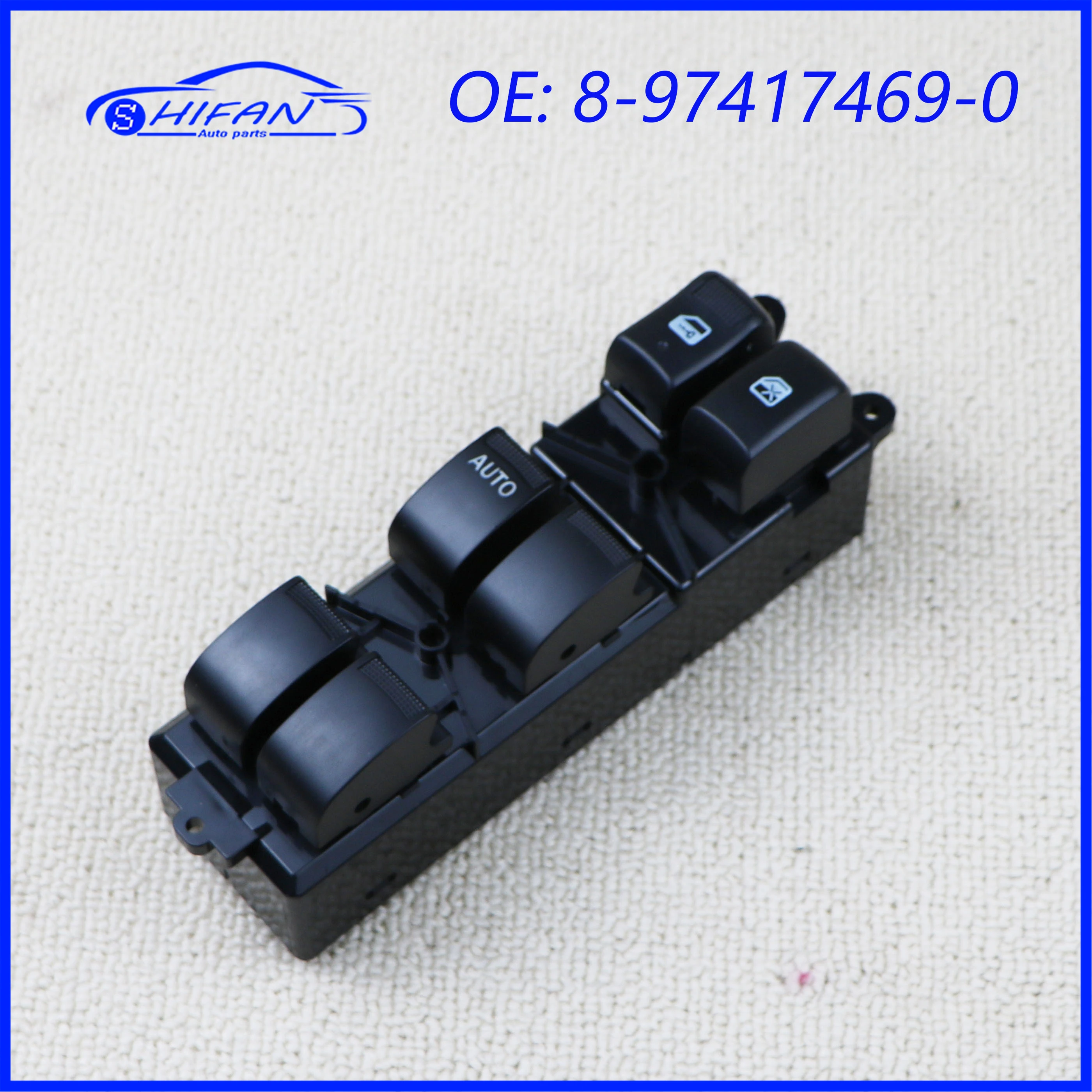 8-97417469-0 Electric Power Window Master Control Switch For Isuzu D-Max Dmax Pickup 2012-2019 8-98192251-1 8981922511
8-97417469-0 Electric Power Window Master Control Switch For Isuzu D-Max Dmax Pickup 2012-2019 8-98192251-1 8981922511