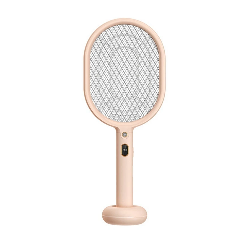 Electric Mosquitoes Fly Swatter Portable Rechargeable Bug Zapper Racket Mosquito Killer Racket For Indoor,Outdoor -Pink
Electric Mosquitoes Fly Swatter Portable Rechargeable Bug Zapper Racket Mosquito Killer Racket For Indoor,Outdoor -Pink