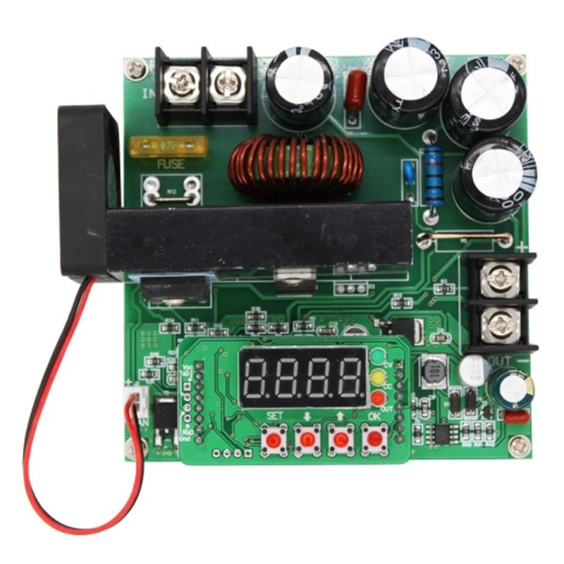 Voltage Boost Converter,DC 8-60V To 10-120V 15A Numerical Control Step Up Voltage Current Adjustable Regulator
Voltage Boost Converter,DC 8-60V To 10-120V 15A Numerical Control Step Up Voltage Current Adjustable Regulator