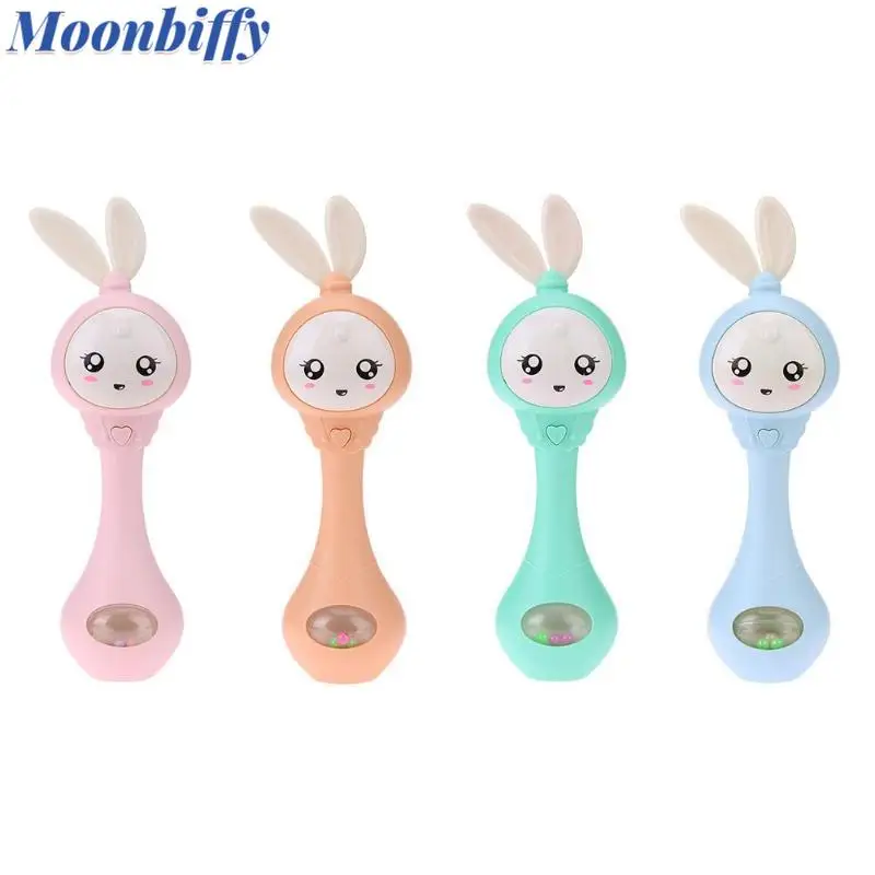 Baby Rattles Teether Musical Flashing Rattle Toy Hand Bells Rabbit Hand Bells Newborn Infant Early Educational Toys Baby Gifts
Baby Rattles Teether Musical Flashing Rattle Toy Hand Bells Rabbit Hand Bells Newborn Infant Early Educational Toys Baby Gifts