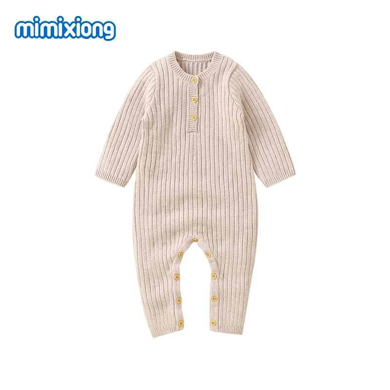 Baby Rompers Newborn Boys Girls Camel Knitted Jumpsuits Playsuits Autumn Winter Long Sleeves Infant Unisex Overalls Toddler Wear
Baby Rompers Newborn Boys Girls Camel Knitted Jumpsuits Playsuits Autumn Winter Long Sleeves Infant Unisex Overalls Toddler Wear
