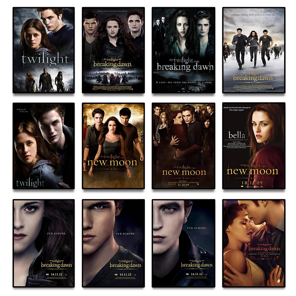 The Twilight Saga Movie Series Twilight New Moon Print Art Canvas Poster for Living Room Decoration Home Wall Decor Picture
The Twilight Saga Movie Series Twilight New Moon Print Art Canvas Poster for Living Room Decoration Home Wall Decor Picture