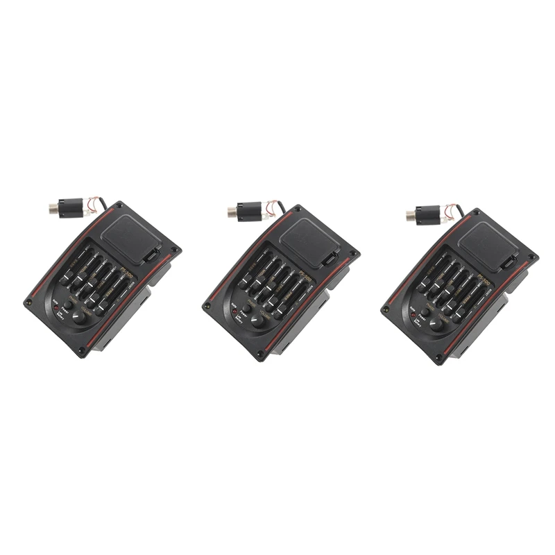 3X 5-Band Tone Controls EQ Equalizer Tuner PS-500 5-Band Acoustic Guitar EQ Preamp Equalizer Pickup Acoustic Guitar
3X 5-Band Tone Controls EQ Equalizer Tuner PS-500 5-Band Acoustic Guitar EQ Preamp Equalizer Pickup Acoustic Guitar