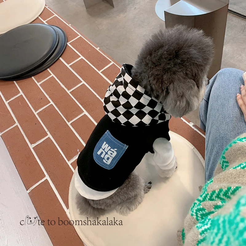 Свитер без рукавов в черно-белую клетку для домашних собак Bomei Teddy Schnauzer весна-осень
Свитер без рукавов в черно-белую клетку для домашних собак Bomei Teddy Schnauzer весна-осень