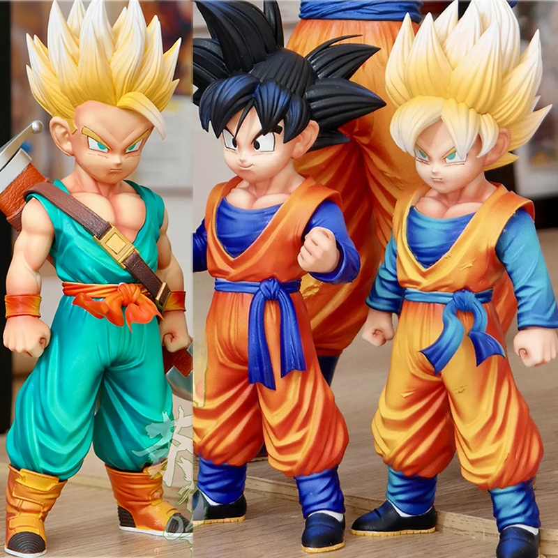 18cm Anime Dragon Ball Figures Childhood Trunks Goku Super Saiyan Son Goten Pvc Action Figure Cute Collection Model Toy For Gift 
18cm Anime Dragon Ball Figures Childhood Trunks Goku Super Saiyan Son Goten Pvc Action Figure Cute Collection Model Toy For Gift