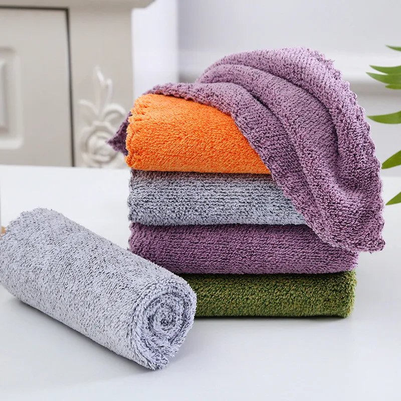 4Pcs 30x30cm Solid Color Kitchen Dishcloth Rag Coral Fleece Table Cleaning Wipe Cloth Scouring Pad
4Pcs 30x30cm Solid Color Kitchen Dishcloth Rag Coral Fleece Table Cleaning Wipe Cloth Scouring Pad