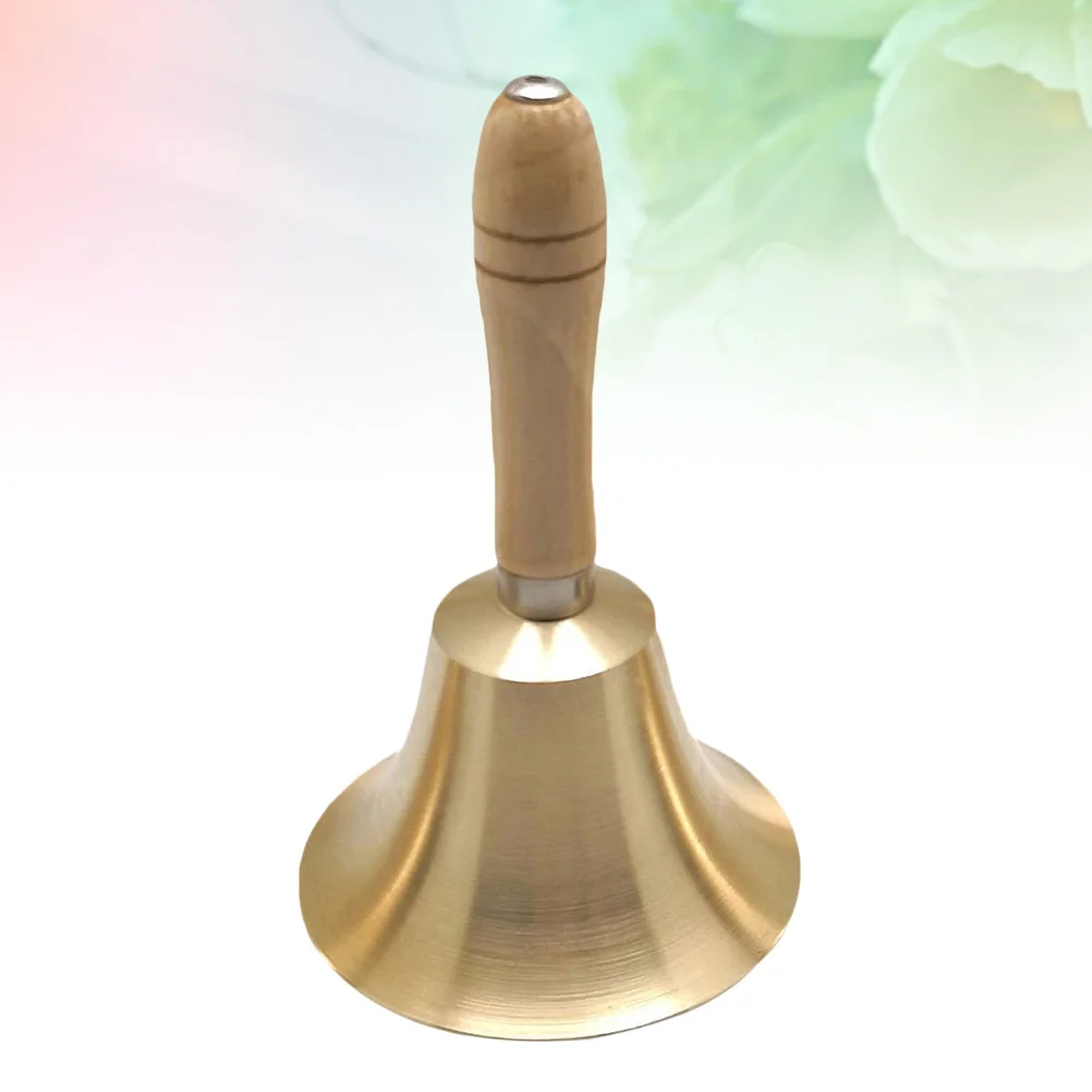 Wooden Handle Copper Handbell Rattle Bell Dinner Party Handbell Restaurant Call Service Bell for Home Party
Wooden Handle Copper Handbell Rattle Bell Dinner Party Handbell Restaurant Call Service Bell for Home Party