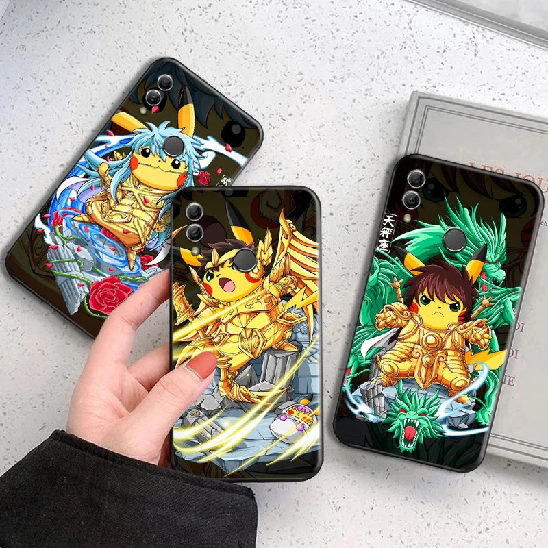 Pokémon Pikachu Saint Seiya Phone Case For Huawei Honor 7A 7X 8 8X 8C 9 V9 9A 9S 9X 9 Lite 9X Lite 8 9 Pro Black Silicone Cover
Pokémon Pikachu Saint Seiya Phone Case For Huawei Honor 7A 7X 8 8X 8C 9 V9 9A 9S 9X 9 Lite 9X Lite 8 9 Pro Black Silicone Cover