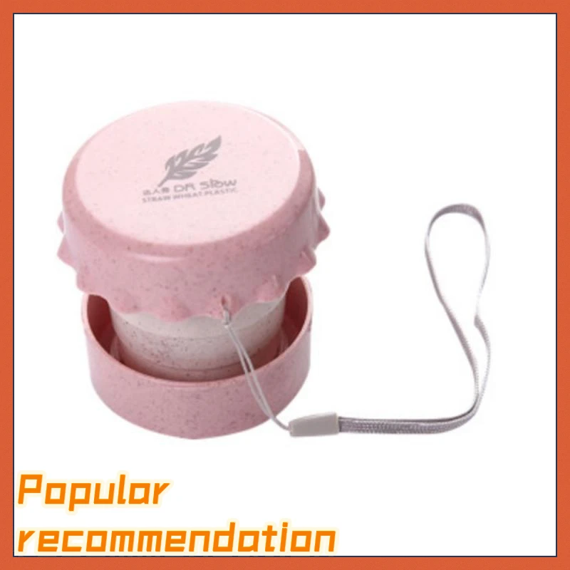 Travel Plastic Folding Wheat Water Cup Retractable Water Bottle Sports Travel Portable Mini Compressed Toothbrush Cup
Travel Plastic Folding Wheat Water Cup Retractable Water Bottle Sports Travel Portable Mini Compressed Toothbrush Cup