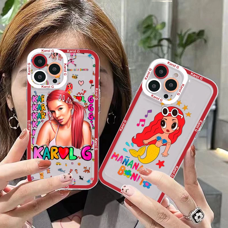 Karol G Manana Sera Ponsel Bonito Phone Case For IPhone 14 13 12 11 Pro Max Mini X Xs XR 6 7 8 Plus SE 2020 Transparent Case
Karol G Manana Sera Ponsel Bonito Phone Case For IPhone 14 13 12 11 Pro Max Mini X Xs XR 6 7 8 Plus SE 2020 Transparent Case