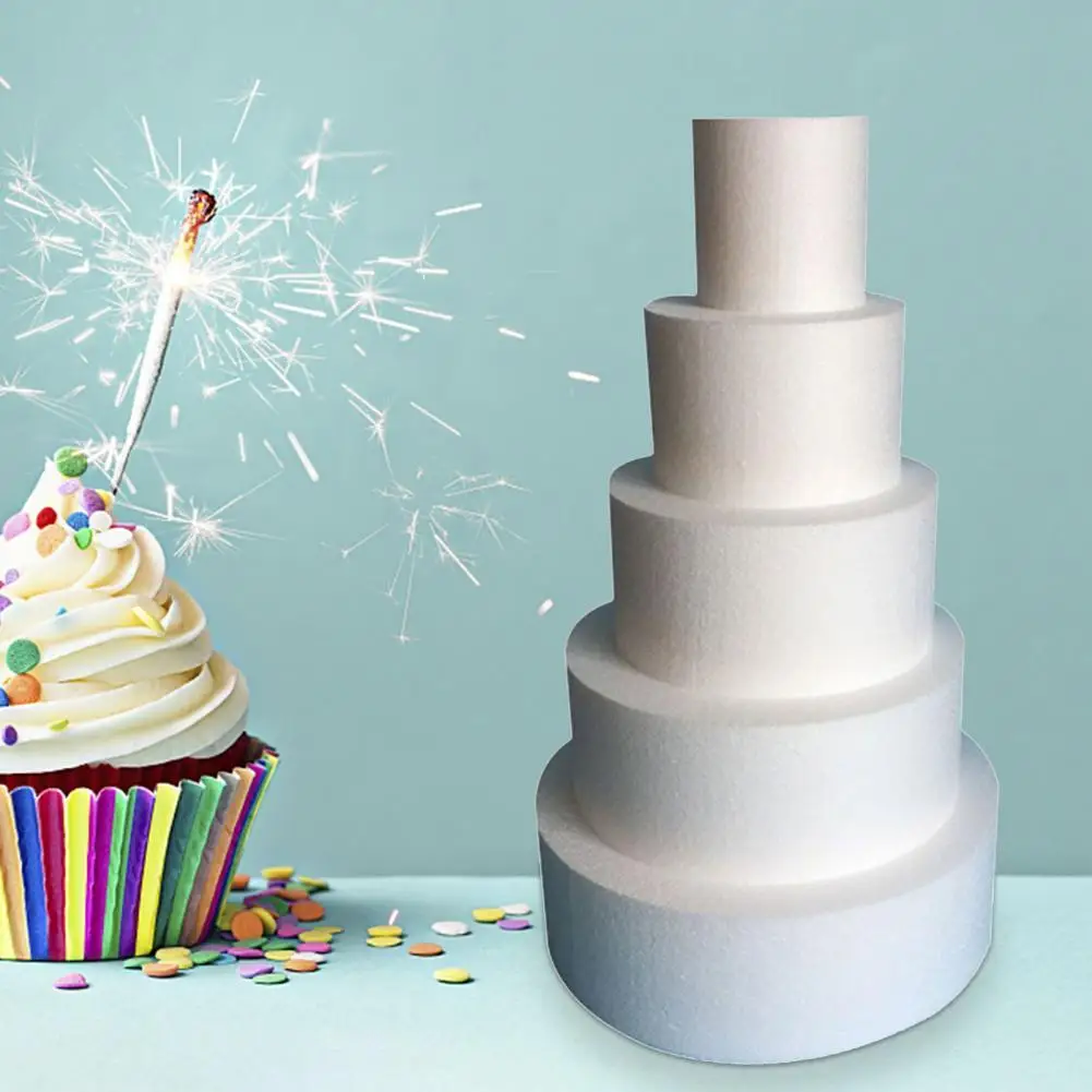 DIY Cake Mold Round Shape Cake Dummy Foam for Kitchen Multipurpose for Kitchen
DIY Cake Mold Round Shape Cake Dummy Foam for Kitchen Multipurpose for Kitchen