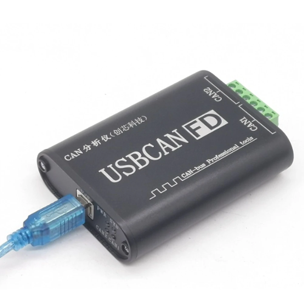 Dual Channel Fully Isolated Can Analyzer CANFD Analyzer USB to Canfd 5Mbps USB to CAN Adapter USB CANFD Interface Card
Dual Channel Fully Isolated Can Analyzer CANFD Analyzer USB to Canfd 5Mbps USB to CAN Adapter USB CANFD Interface Card