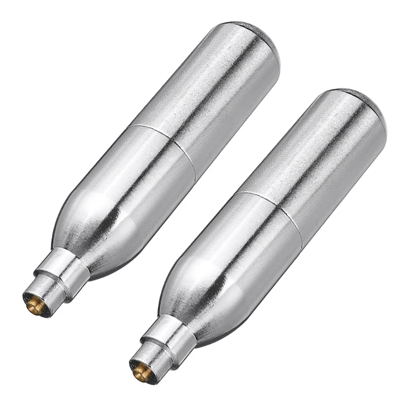 2X Stainless Steel Refillable 12G Non Threaded Rechargeable CO2 Cartridge Gas Cylinder Adapter Recycling
2X Stainless Steel Refillable 12G Non Threaded Rechargeable CO2 Cartridge Gas Cylinder Adapter Recycling