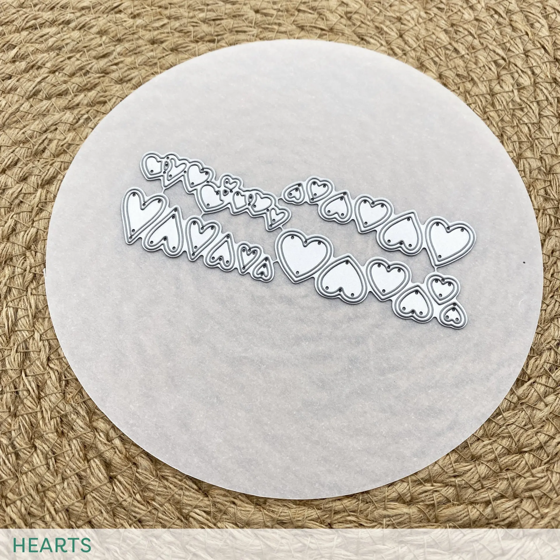 Hearts 2023 New Arrivals Metal Cutting Dies DIY Scrapbooking Paper Craft Handmade Make Album Card Punch Embossing Template
Hearts 2023 New Arrivals Metal Cutting Dies DIY Scrapbooking Paper Craft Handmade Make Album Card Punch Embossing Template