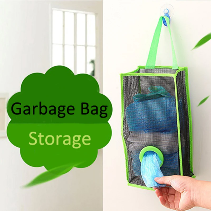 Kitchen Garbage Bags Hanging Storage Mesh Bag Convenient Extraction Storage Bag Organizer Take In Basket Household Accessories
Kitchen Garbage Bags Hanging Storage Mesh Bag Convenient Extraction Storage Bag Organizer Take In Basket Household Accessories
