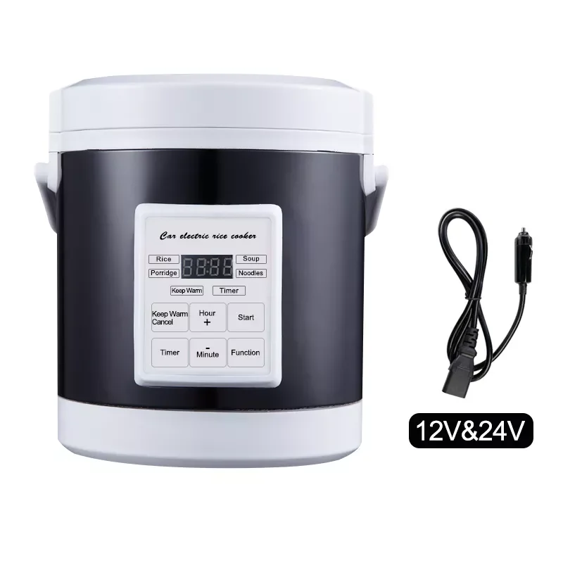 12V 24V Mini Car Rice Cooker 1.6L car trucks electric soup porridge cooking machine food steamer warmer fast heating lunch box
12V 24V Mini Car Rice Cooker 1.6L car trucks electric soup porridge cooking machine food steamer warmer fast heating lunch box
