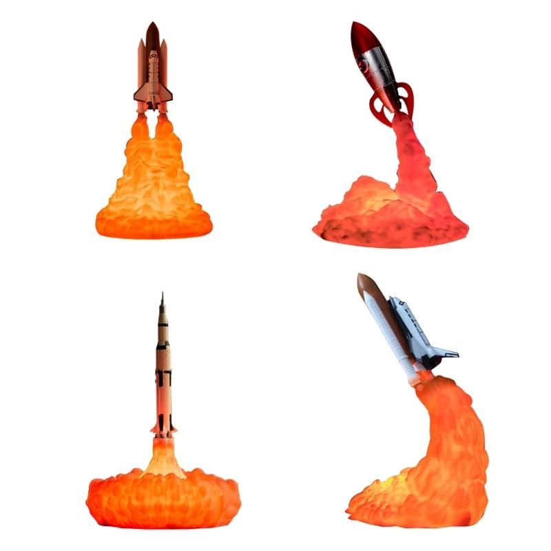 Rocket Night Light USB Rechargeable Space Desk Lamps For Christmas Birthday Gift P15F
Rocket Night Light USB Rechargeable Space Desk Lamps For Christmas Birthday Gift P15F