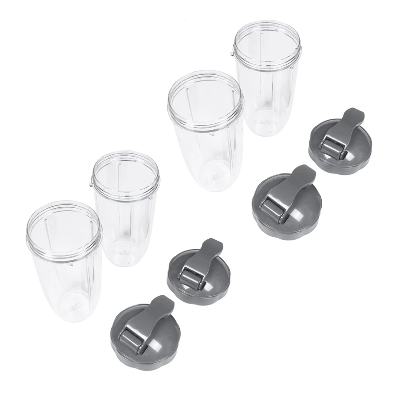 32Oz Replacement Cups With Flip Top To Go Lid For Nutribullet 600W And Pro 900W Blender (4 Pack)
32Oz Replacement Cups With Flip Top To Go Lid For Nutribullet 600W And Pro 900W Blender (4 Pack)