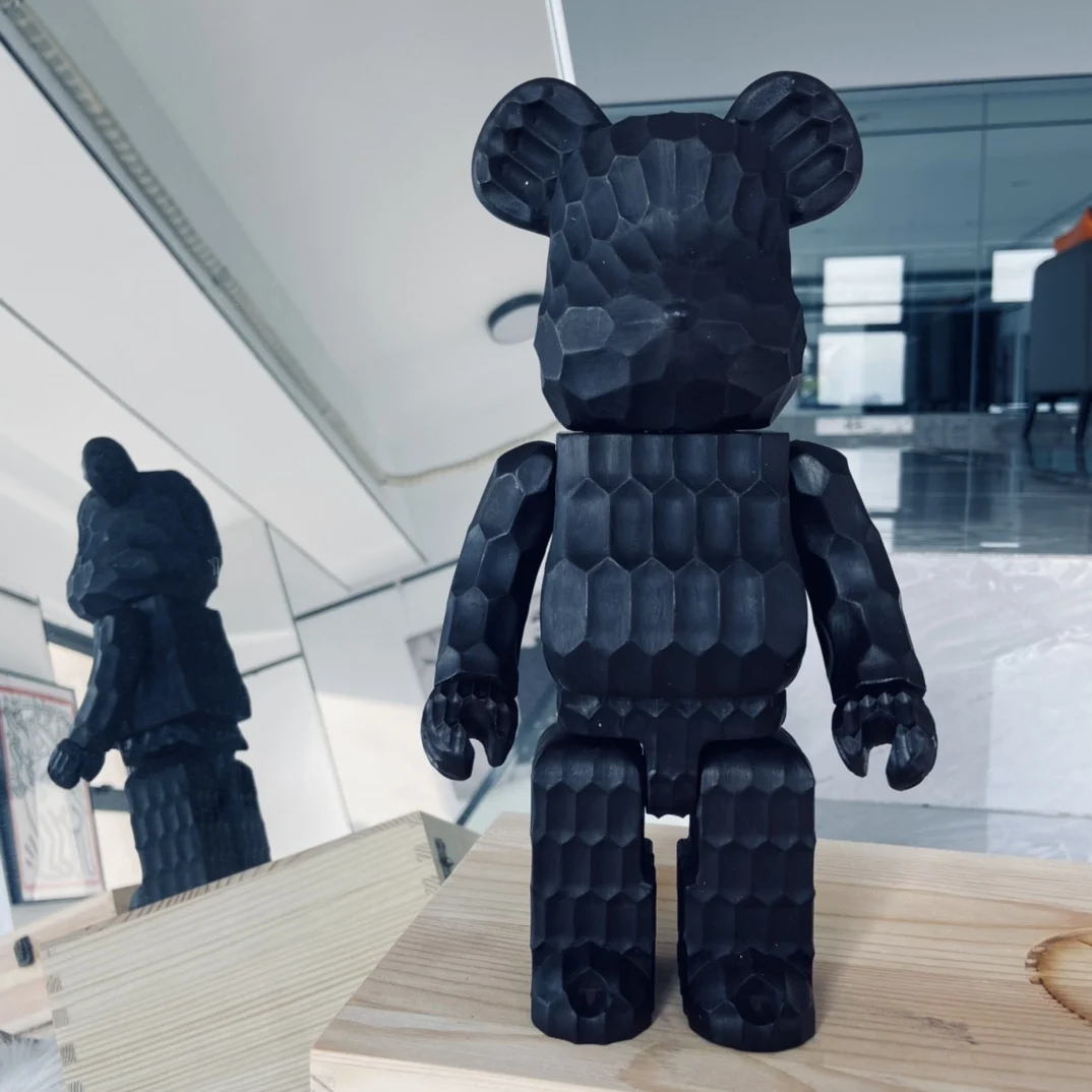 Ebony Lightning Wooden Bear BE@RBRICK Fujiwara Hiroshi Bearbrick 400% 28cm fragment original wood Handmade Ebony Bear
Ebony Lightning Wooden Bear BE@RBRICK Fujiwara Hiroshi Bearbrick 400% 28cm fragment original wood Handmade Ebony Bear