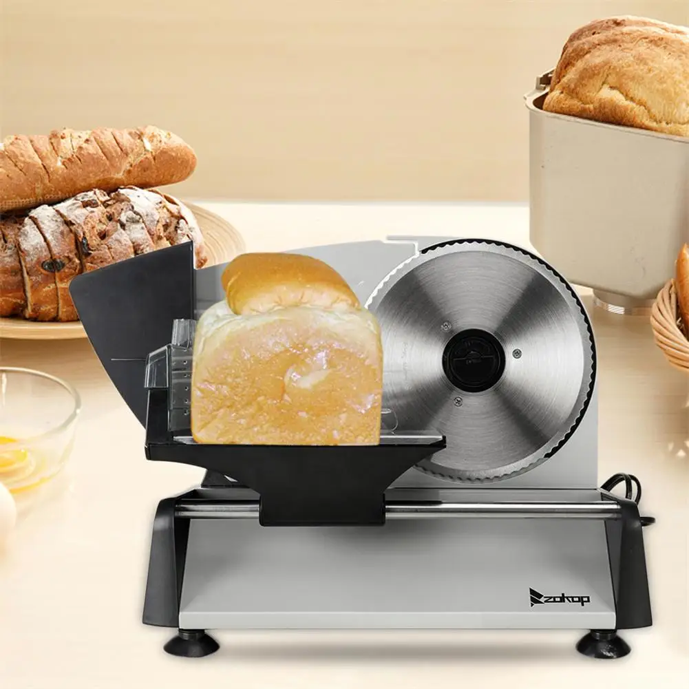 150w 7.5 Inch Electric Gear Cutter Semi-automatic Stainless Steel Household Food Slicer Machine 110V
150w 7.5 Inch Electric Gear Cutter Semi-automatic Stainless Steel Household Food Slicer Machine 110V