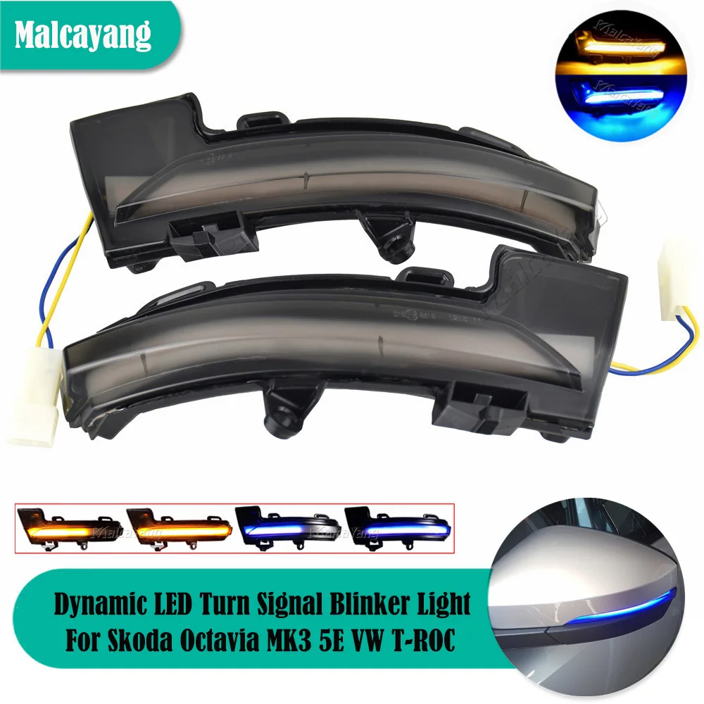 Новые фонарики заднего вида для VW T-roc Troc T-cross, для Skoda Octavia Mk3 A7 5E, 2 шт.
Новые фонарики заднего вида для VW T-roc Troc T-cross, для Skoda Octavia Mk3 A7 5E, 2 шт.